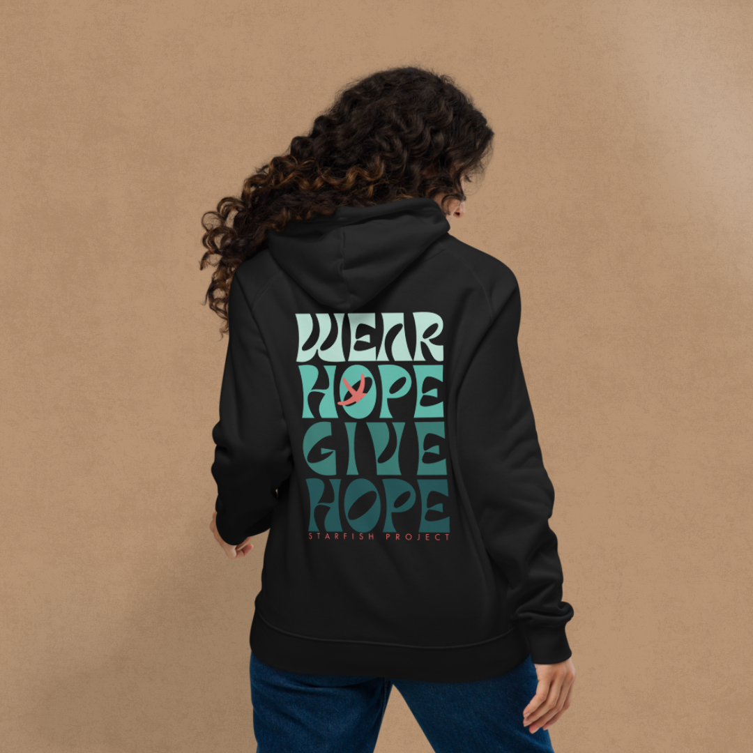 Wear Hope Unisex Eco Raglan Hoodie