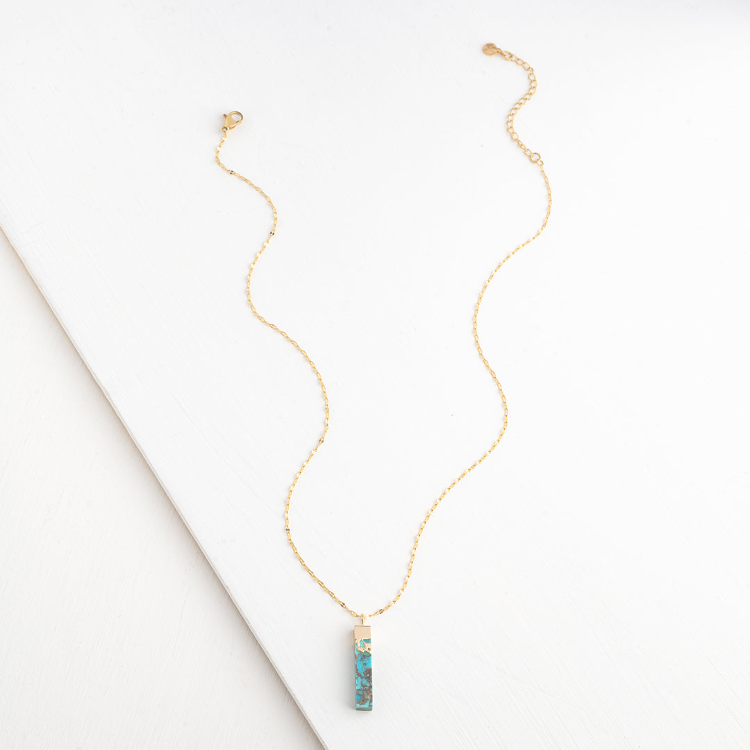 Brayden Turquoise Pendant Necklace