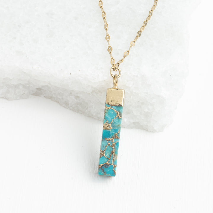 Brayden Turquoise Pendant Necklace