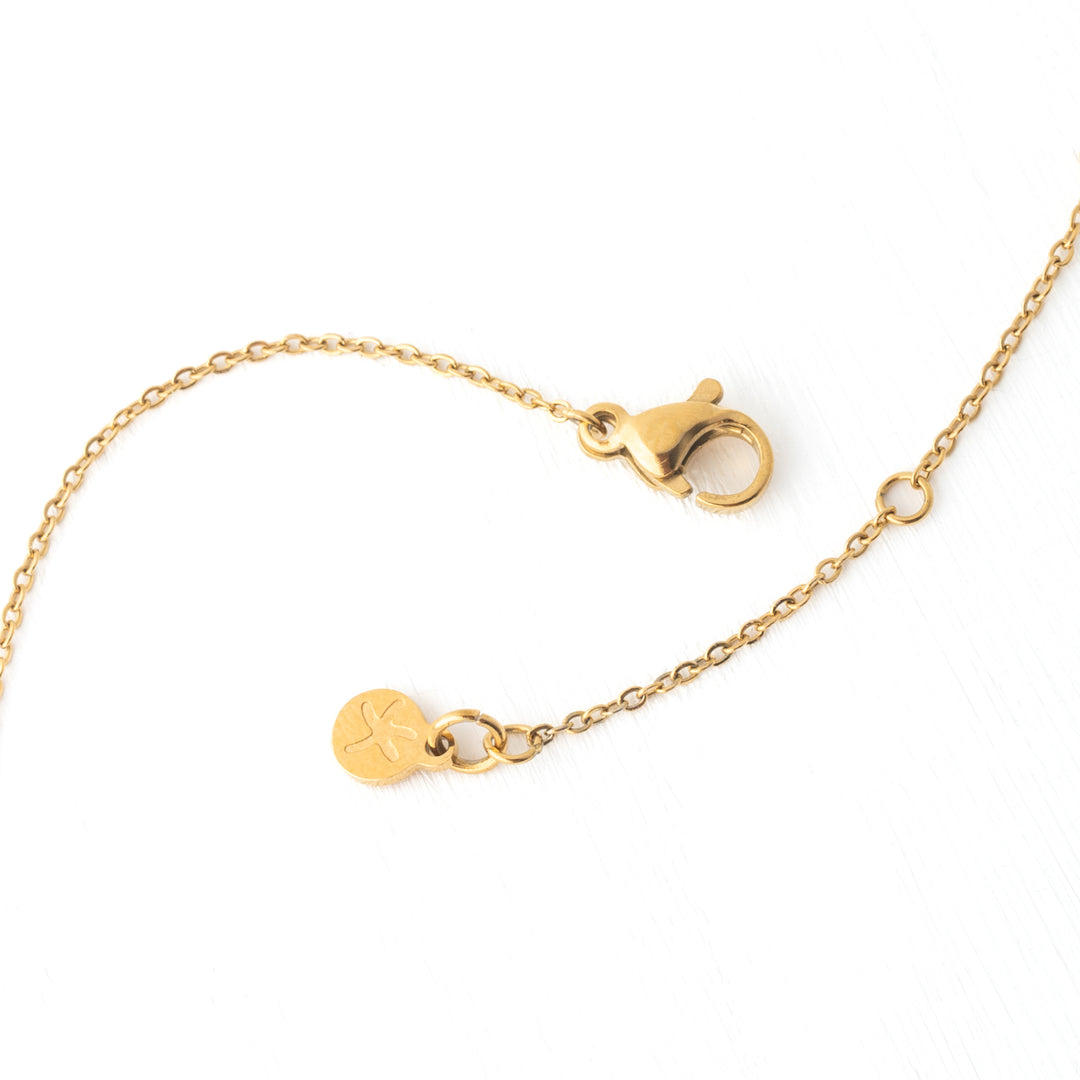 Courage Light and Gold Necklace