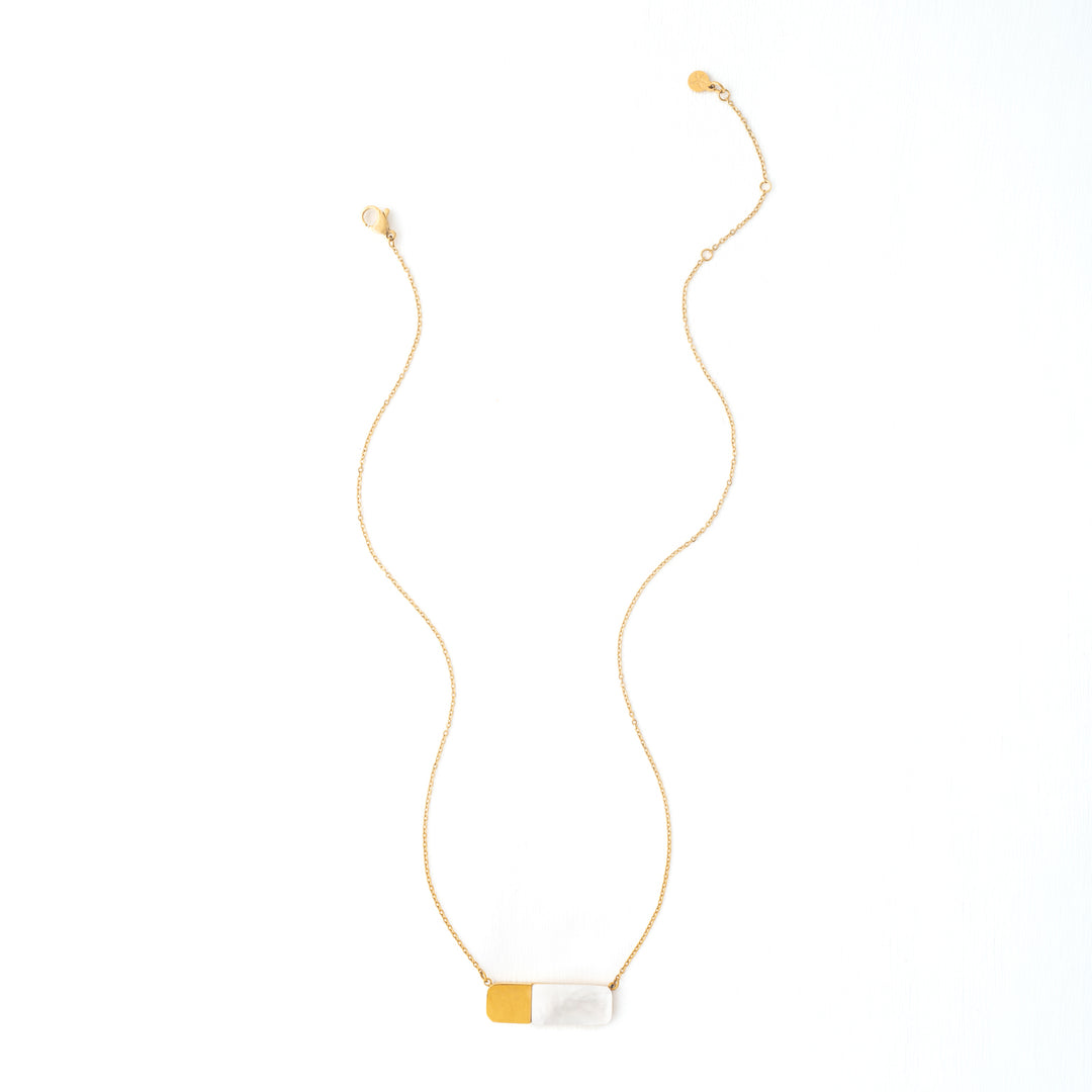 Courage Light and Gold Necklace