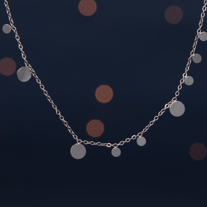 Confetti Silver Necklace