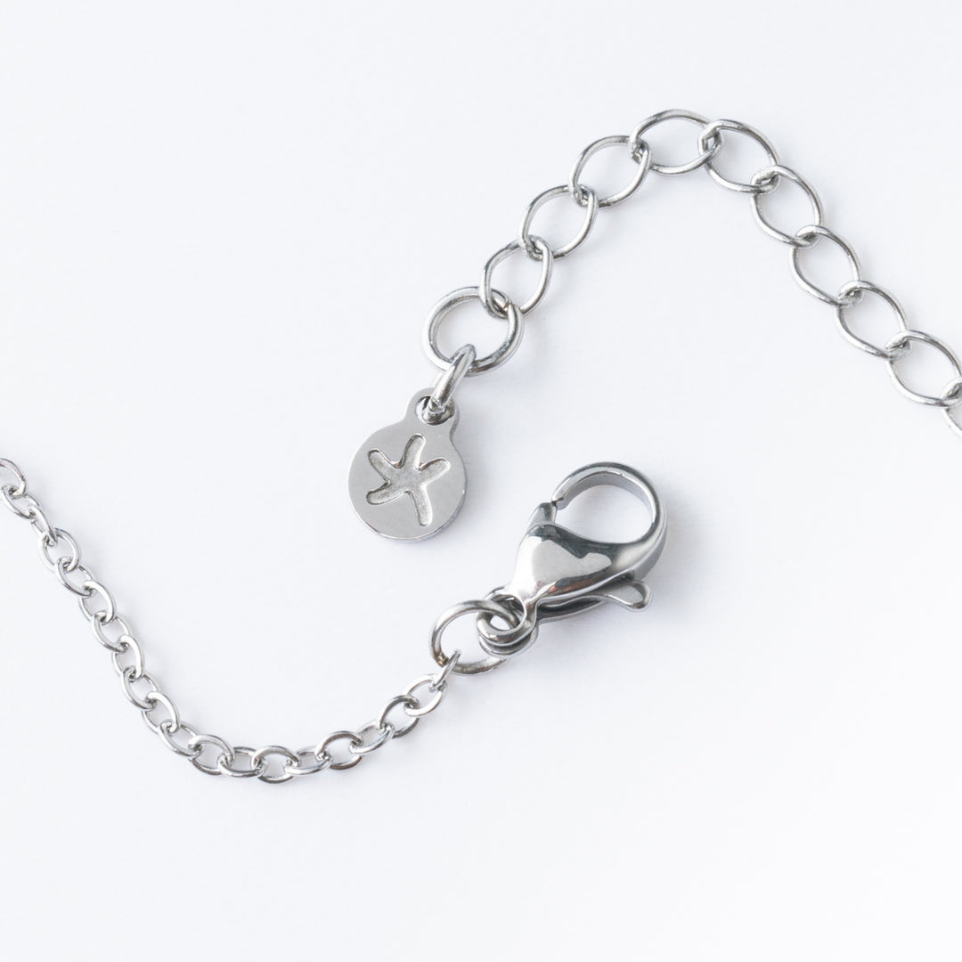 Mountain Adventure Necklace in Silver