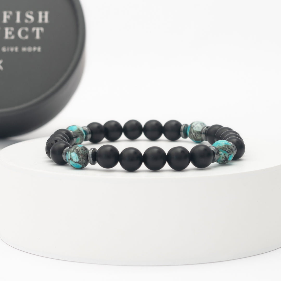 Wear Blue Men's Emperor Stone Bracelet