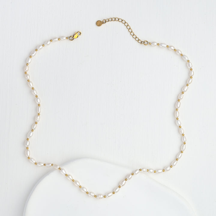 Pearl Charm Necklace